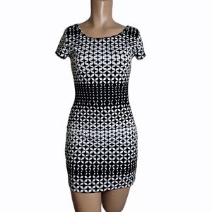 Manito Burnt multicolor Bodycon Dress M